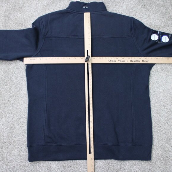 Vineyard Vines Sweatshirt NWT Mens Large Blue Collegiate Shep Shirt Ford Logo - Picture 13 of 16